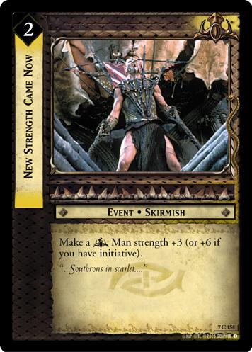 New Strength Came Now